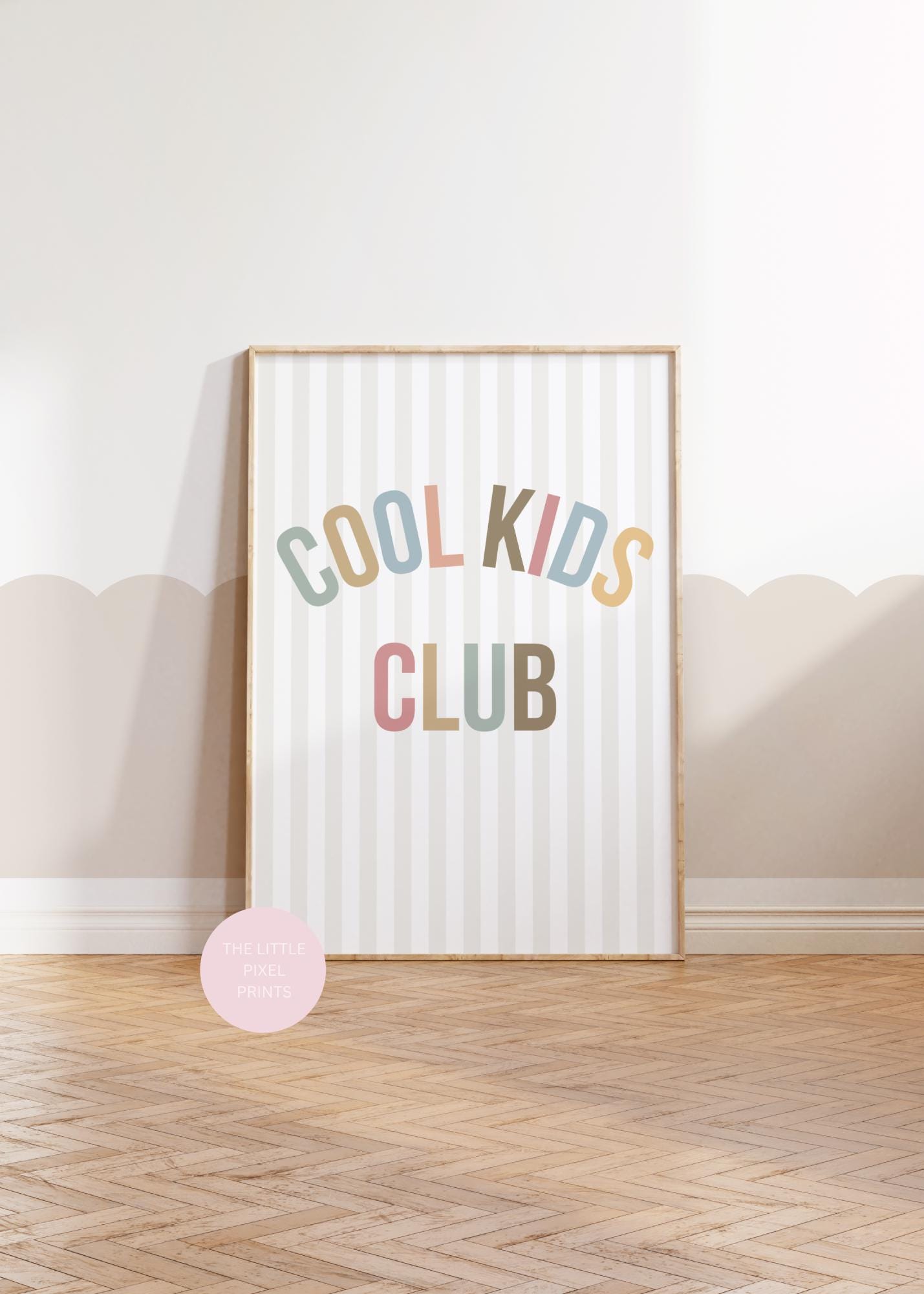 childrens cool kids wall poster for bedroom, nursery or playroom, positive affirmation print for childs bedroom, wall poster kids room