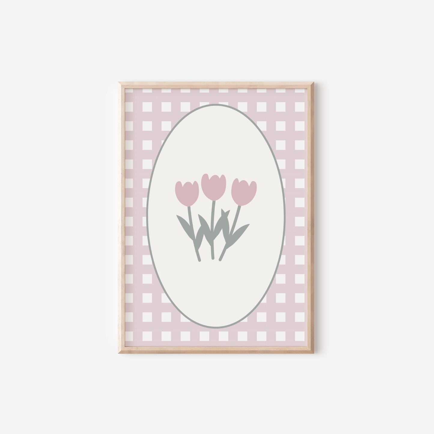 Personalized Pastel Nursery Print Set: Goose Wall Art