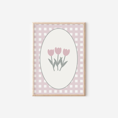 Personalized Pastel Nursery Print Set: Goose Wall Art