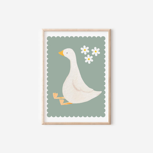 set of pretty whimiscal gallery wall prints for a playroom, girls bedroom or nursery  (unframed )