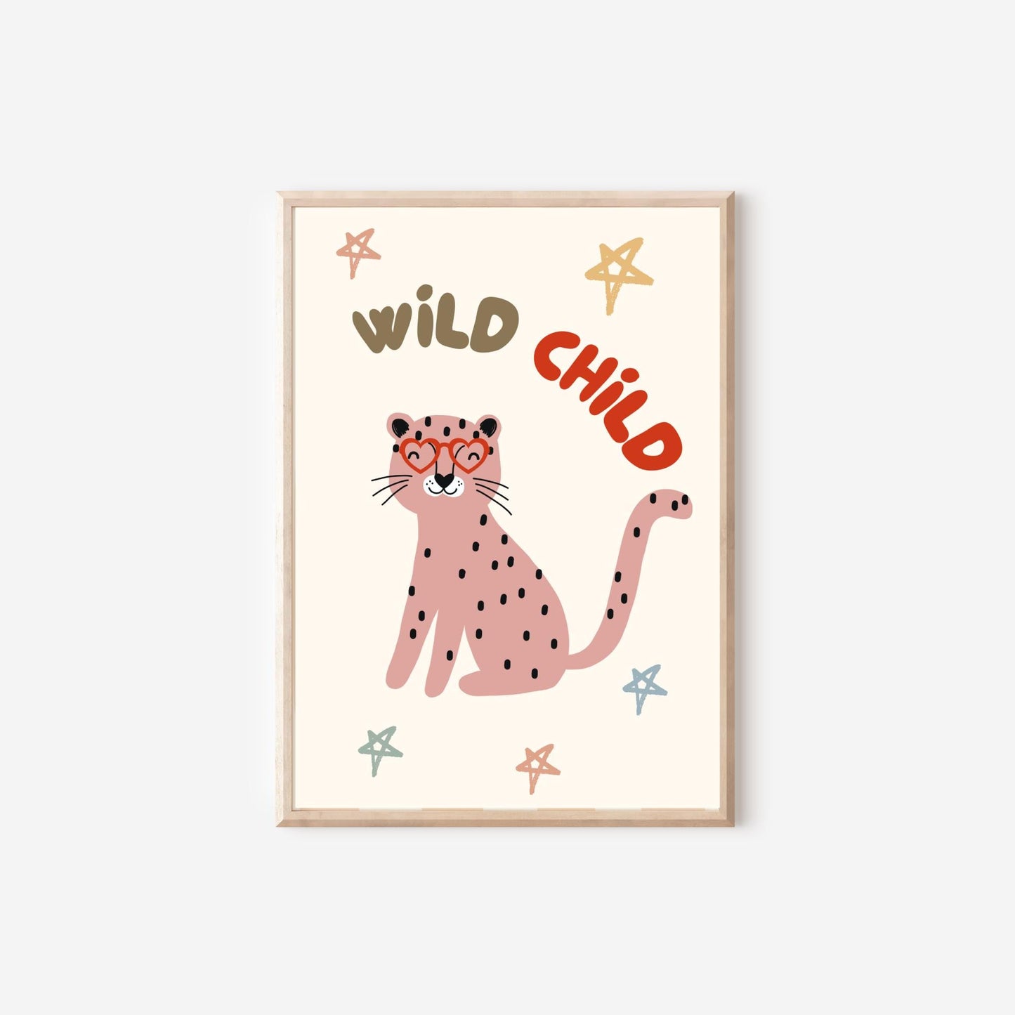 personalised scandi style childrens wall print set for bedroom, nursery or playroom