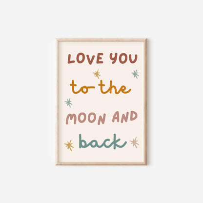 dream big little one neutral nursery print for childrens bedroom or playroom