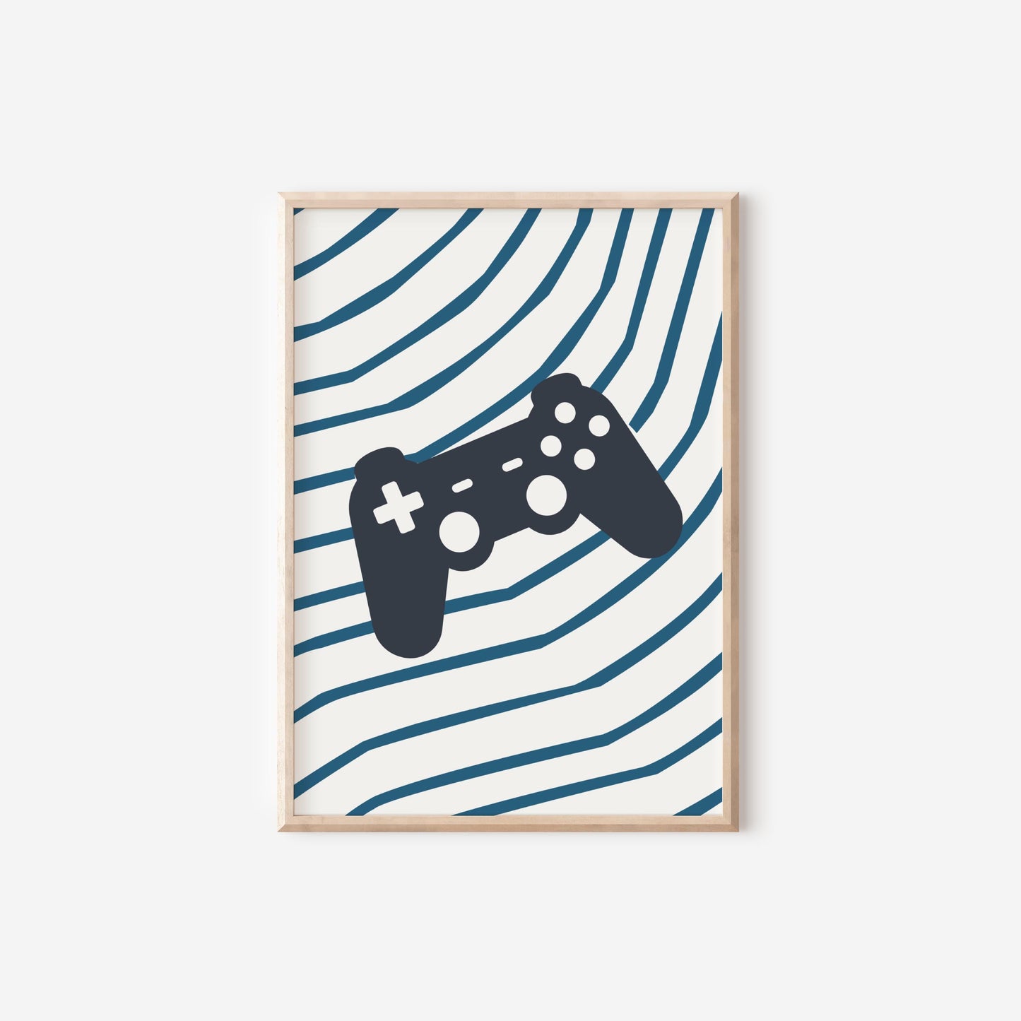 boys game on gamer print set for childrens bedroom