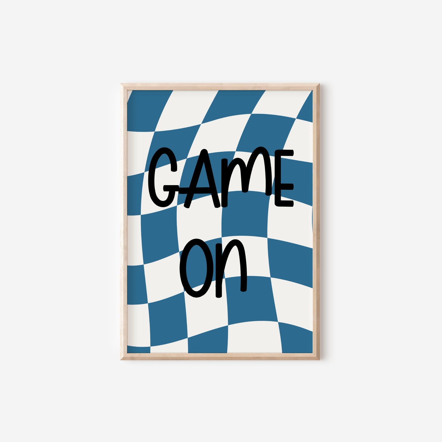 boys game on gamer print set for childrens bedroom