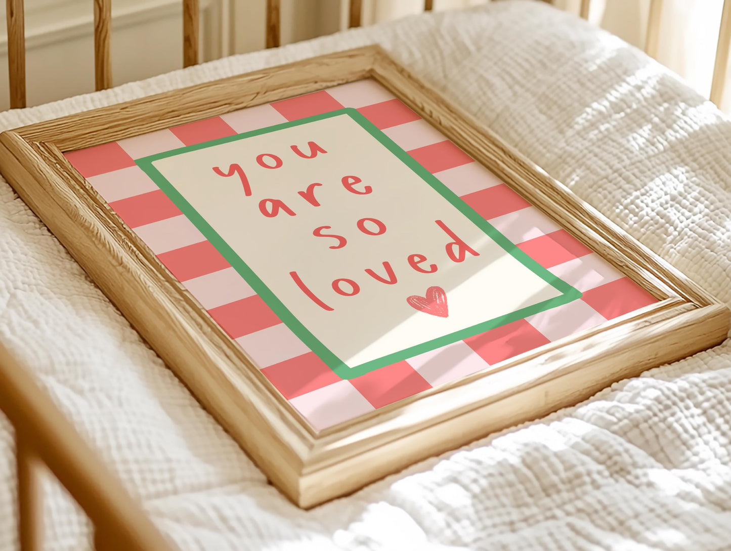 you are so loved girls wall print,  nursery decor, Cute Quote Illustration,  Nursery Decor Inspiration, Scandi poster