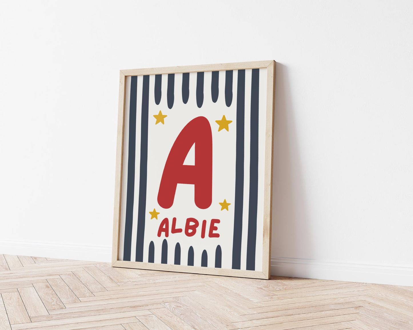 childrens personalised racing car prints for boys bedroom or nursery